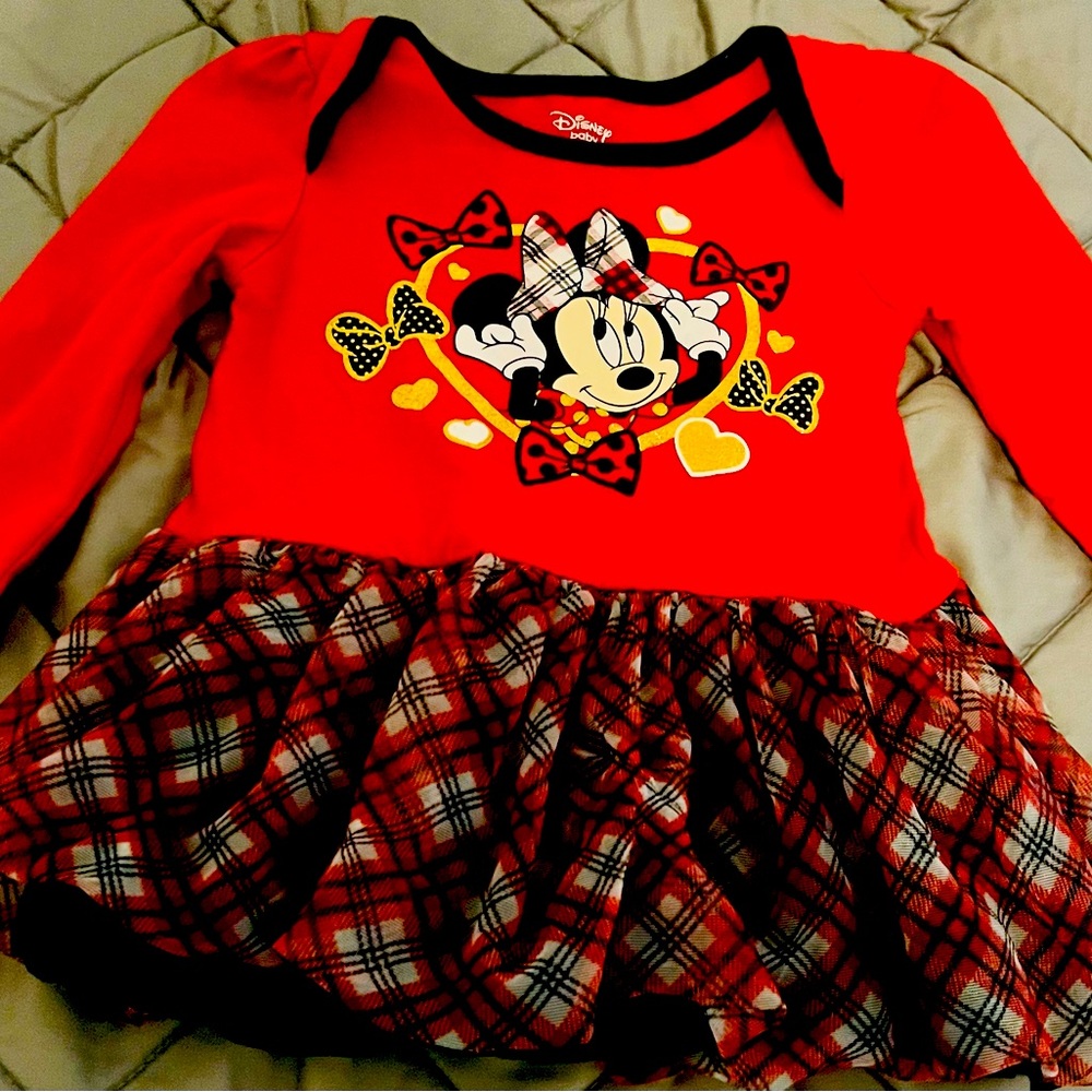 Baby girl Minnie Mouse top